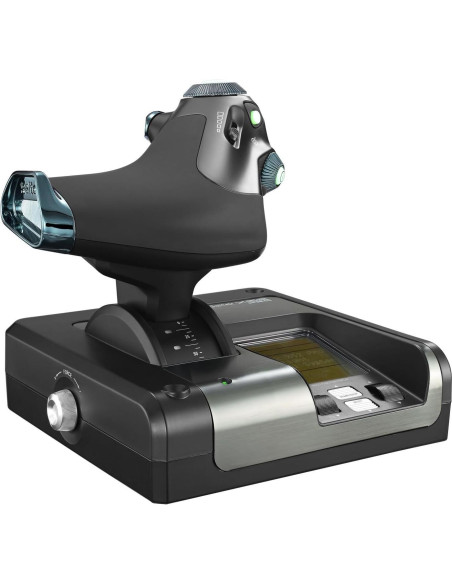 Controlador de Vuelo Logitech G Saitek X52 Pro - Joystick con Pantalla LCD