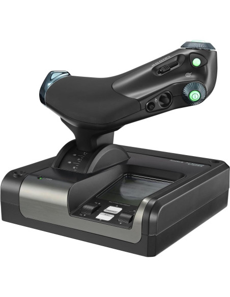 Controlador de Vuelo Logitech G Saitek X52 Pro - Joystick con Pantalla LCD