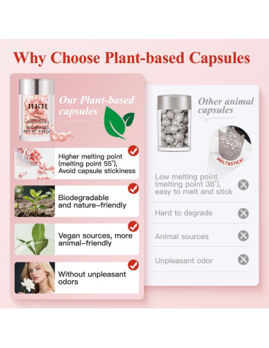 Suero Facial HKH Retinol Nocturno 48 Cápsulas Antienvejecimiento