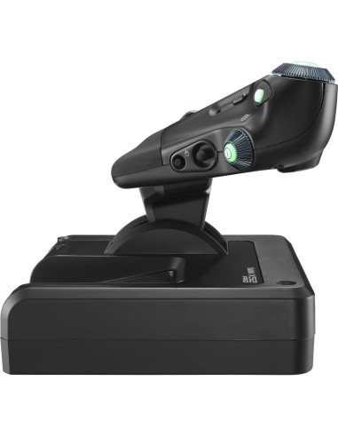 Controlador de Vuelo Logitech G Saitek X52 Pro - Joystick con Pantalla LCD