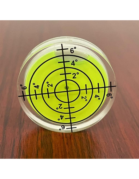 6 Niveles de Burbuja Adhesivos Doble Cara WOYISEPG 32x7mm