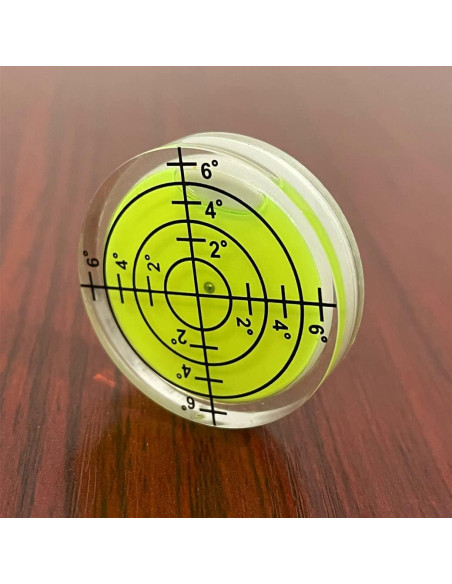 6 Niveles de Burbuja Adhesivos Doble Cara WOYISEPG 32x7mm