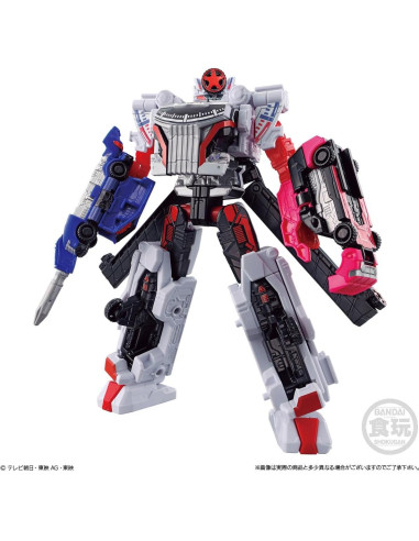 Conjunto Robo Bakuage Gattai Bandai Super Mini PLA 0.50 kg