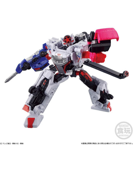 Conjunto Robo Bakuage Gattai Bandai Super Mini PLA 0.50 kg