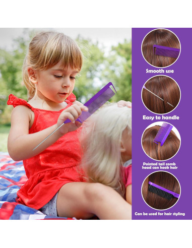 2000 Gomas de Pelo Elásticas 32 Colores + Accesorios Auroray