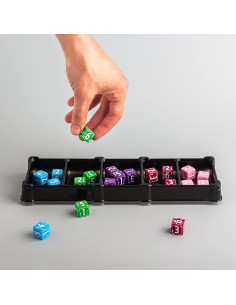 Organizador de Juegos de Mesa MEEPLE HOUSE 2 Bandejas 5 Celdas 2