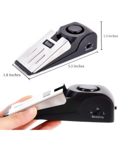 Alarma de Tope de Puerta Monsin 120DB Seguridad Viaje 2