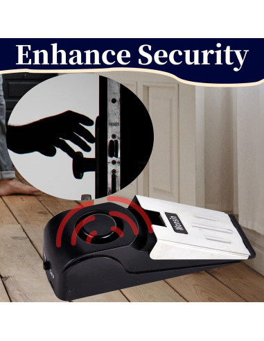 Alarma de Tope de Puerta Monsin 120DB Seguridad Viaje