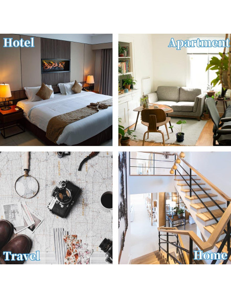 Alarma de Tope de Puerta Monsin 120DB Seguridad Viaje