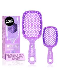 Cepillos Desenredantes FHI Heat UNbrush DuoFlex - Lavanda