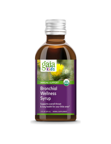 Jarabe Bronquial Gaia Herbs 88.72 ml - Suplemento Inmunológico