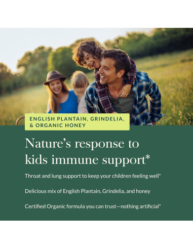 Jarabe Bronquial Gaia Herbs 88.72 ml - Suplemento Inmunológico