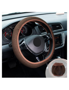 Cubierta de Volante Elástico GaRhomxy Microfibra Antideslizante