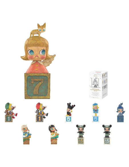 Figuras de Acción POP MART Molly Clásicas Retro 2 - Caja Sorpresa Figuras de Acción POP MART Molly Clásicas Retro 2 - Caja Sorpresa