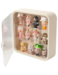 Caja de Exhibición Transparente CESTATIVO 30x30 cm Crema 2