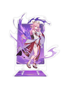 Soporte de teléfono acrílico Yae Miko para Genius Invokation TCG
