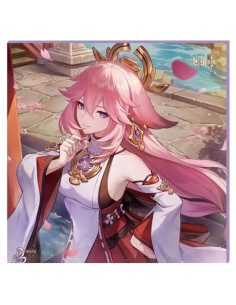 Póster Genshin Impact Yae Miko 2023 15x15 cm