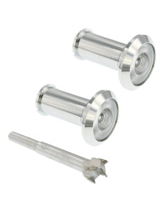 Visor de Mirilla de Puerta 180 Grados TB-SENROCA Cromo Brillante