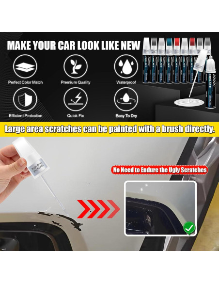 Pintura de Retoque COSLAKE 12ml Blanco Brillante PW7/GW7 Chrysler