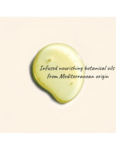 Vela de Aceite de Masaje MELONY 230 g Soja Natural Vainilla Ámbar