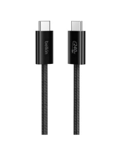 Cable USB-C a USB-C Belkin 1M 240W Carga Rápida Negro