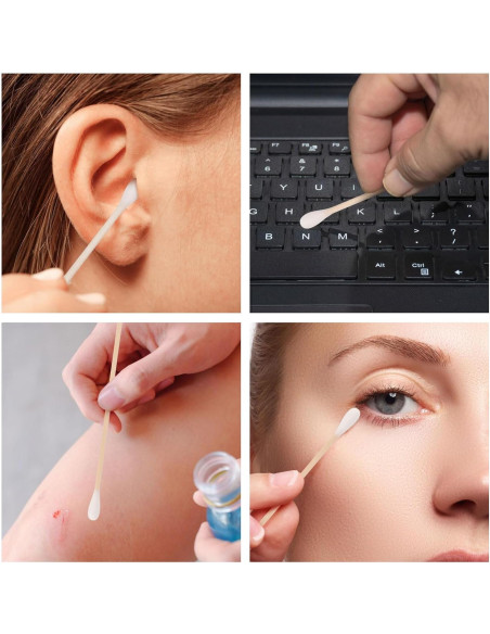 Bastones de Algodón Largos BTYMS 15.24 cm - 1200 Cuento