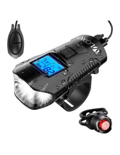 Velocímetro de Bicicleta VLOXO con Luz LED y Bocina 120dB