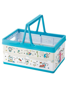Caja de Almacenamiento Plegable Skater Doraemon 38x25x19.5cm