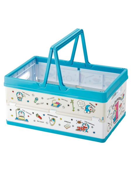 Caja de Almacenamiento Plegable Skater Doraemon 38x25x19.5cm