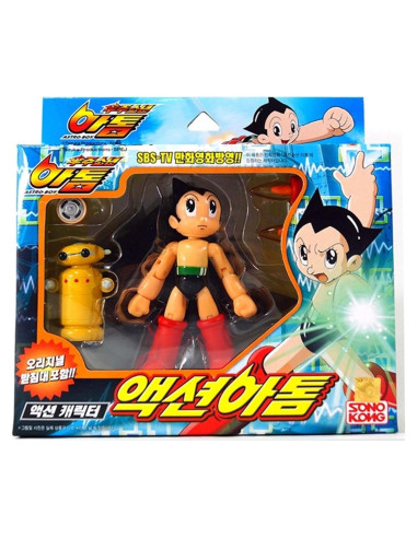 Figura de Acción Astro Boy y Robita Takara Tomy 2003 Nueva