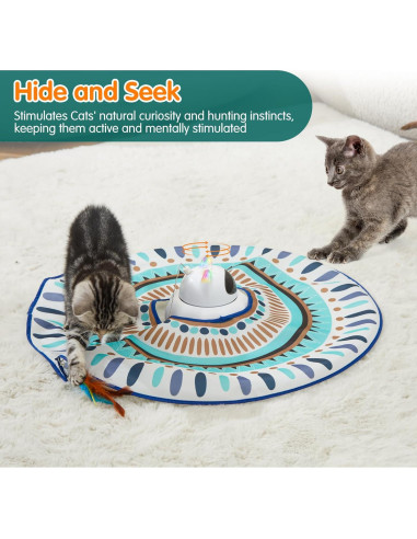 Juguete Interactivo para Gatos VIWIK 4 en 1 Automático USB