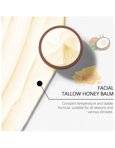 Bálsamo Hidratante Facial de Grasa de Res y Miel 159g