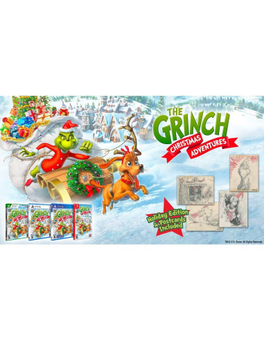 Juego de Plataformas La Aventura Navideña del Grinch PS4