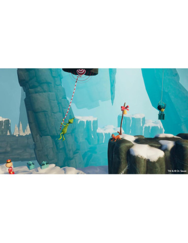 Juego de Plataformas La Aventura Navideña del Grinch PS4