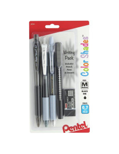 Paquete de Escritura Pentel Color Shades - 1 Bolígrafo Negro
