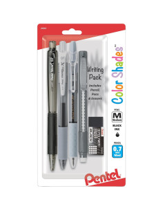 Paquete de Escritura Pentel Color Shades - 1 Bolígrafo Negro 2