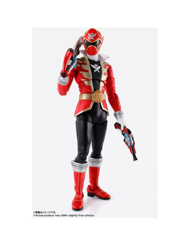Figura de Acción Gokai Rojo S.H. Figuarts BANDAI 145 mm