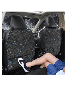 Mats de Protección para Asientos de Coche Pirador 2 Pcs con Brillantes