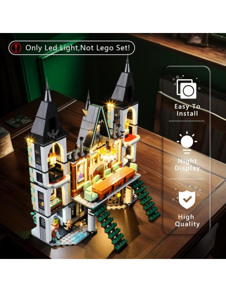 Kit de Luz BOOZUU para Lego 76453 Mansión Malfoy LED