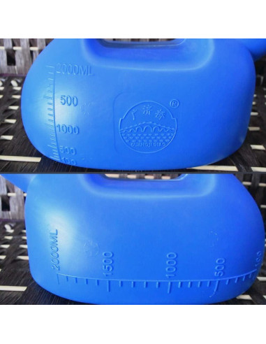 Orinal Masculino Portátil YUMSUM 2000ml Azul para Viajes