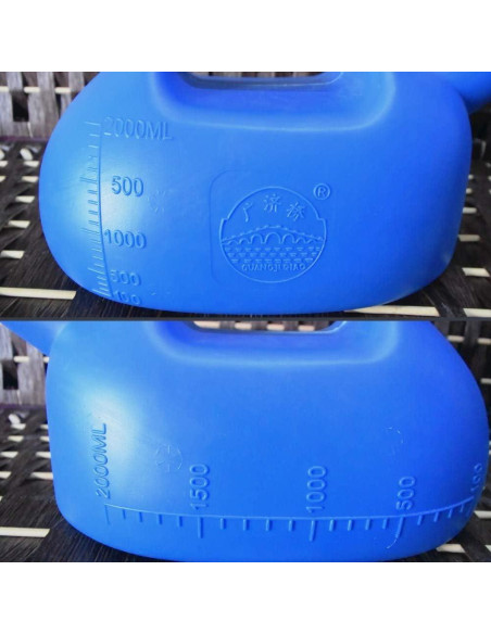 Orinal Masculino Portátil YUMSUM 2000ml Azul para Viajes