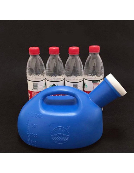 Orinal Masculino Portátil YUMSUM 2000ml Azul para Viajes