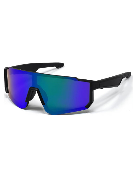Gafas Deportivas Inteligentes QJF Azul Bluetooth UV400
