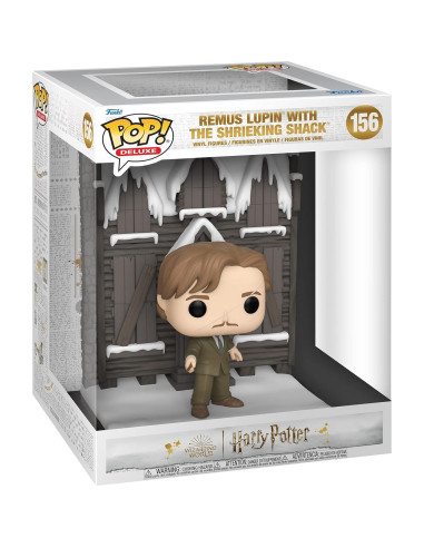 Funko Pop! Deluxe Remus Lupin con Cabaña Gritona 10cm