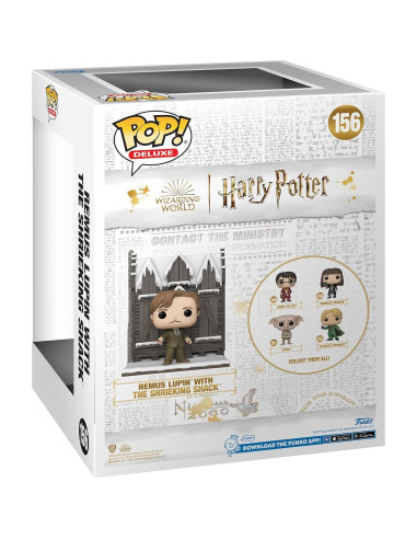 Funko Pop! Deluxe Remus Lupin con Cabaña Gritona 10cm