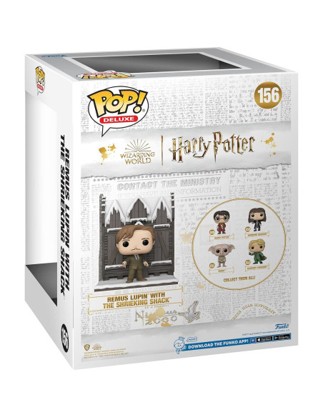 Funko Pop! Deluxe Remus Lupin con Cabaña Gritona 10cm Funko Pop! Deluxe Remus Lupin con Cabaña Gritona 10cm