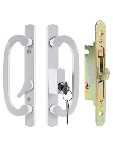 Juego de Manijas para Puerta Corrediza MaxxGeek con Llave