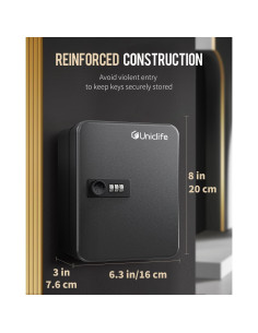 Gabinete de Llaves Uniclife 20 Posiciones con Cerradura Combinada 2