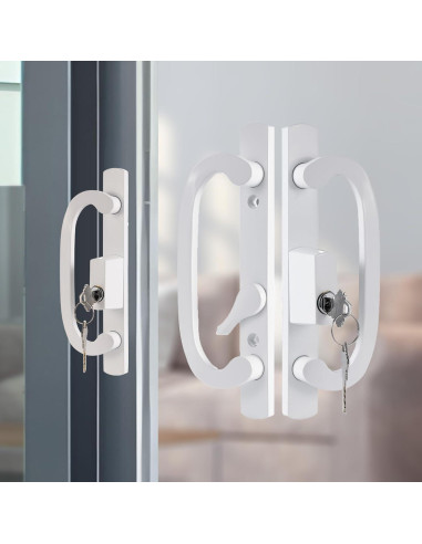 Juego de Manijas para Puerta Corrediza MaxxGeek con Llave