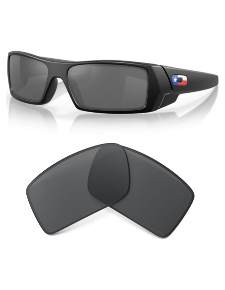 Lentes de Reemplazo Oakley Gascan OO9014 Iridium Negro + Kit Lentes de Reemplazo Oakley Gascan OO9014 Iridium Negro + Kit